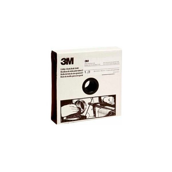 3M 3M Utility Cloth Roll, 2 W x 50 Yd, Aluminum Oxide, P120 Grit 7000118541 - main